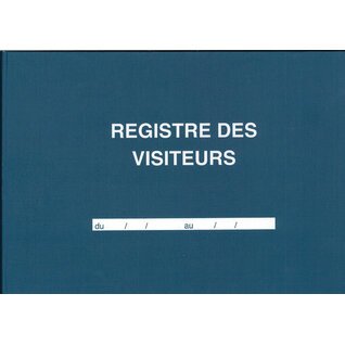 Registre des Visiteurs, 210 x 297 mm, 96 pages