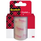 3M  Ruban adhésif Crystal Clear 600, 19 mm x 25 m
