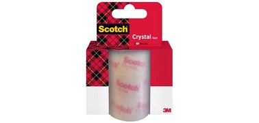 3M  Ruban adhésif Crystal Clear 600, 19 mm x 25 m