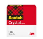 3M  Ruban adhésif Crystal Clear 600, 19 mm x 25 m
