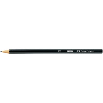 FABER-CASTELL Crayon 1111, hexagonal, degré de dureté: HB