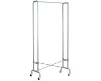 Vestiaire FOLDY, mobile, gris métal