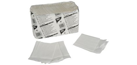 Serviettes pour distributeur, 250 x 300 mm, blanc