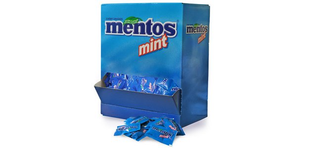 Bonbon Mints Duo, in einem Kartondisplay