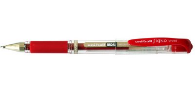 Stylo roller encre gel SIGNO broad UM153C