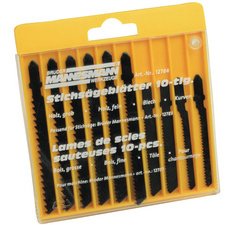 Decoupeerzaagbladen set, 10 stuks