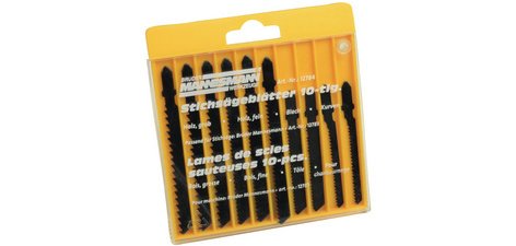 Kit de lames de scie sauteuse, 10 pièces