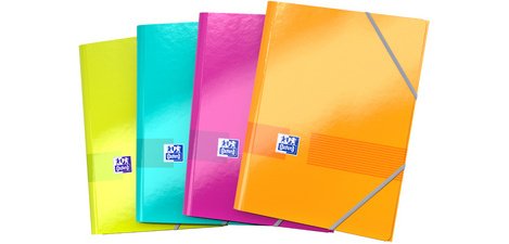 3-flap elastic folder COLOR LIFE, 170 x 220 mm