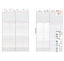 bind Recharge 2027 pour agenda A5 modèle 15501