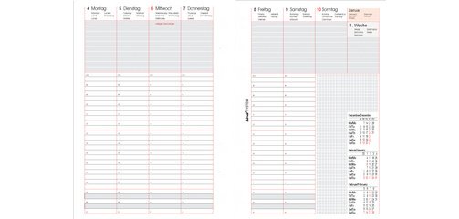 bind Recharge 2027 pour agenda A5 modèle 15501