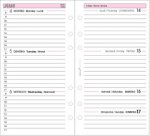 bind Recharge 2027 pour agenda bind A6, modèle 10603