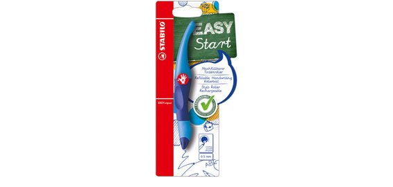 Stylo roller EASYoriginal, pour droitiers, bleu