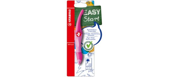 Stylo roller EASYoriginal, pour droitiers, rose