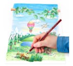 Crayon de couleur Noris Colour, étui carton de 18