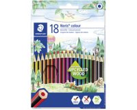 De_lapices de colores staedtler upcycled wood ecologico 18 colores en caja de carton