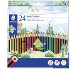 Crayon de couleur Noris Colour, étui carton de 24