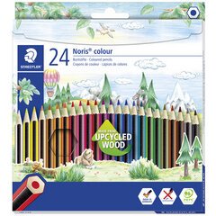 Crayon de couleur Noris Colour, étui carton de 24