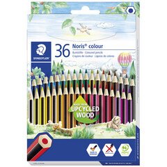 Crayon de couleur Noris Colour, étui carton de 6