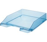 Corbeille à courrier KLASSIK TRANSPARENT, A4, rouge