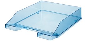 Corbeille à courrier KLASSIK TRANSPARENT, A4, rouge