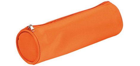 trousse ronde tendance, en nylon