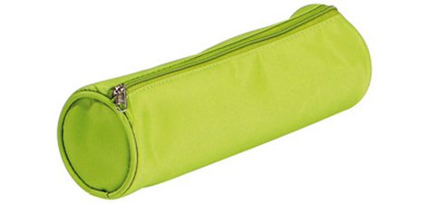 trousse ronde tendance, en nylon