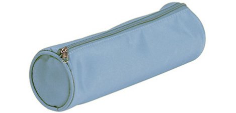 trousse ronde tendance, en nylon