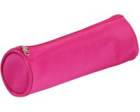trousse ronde tendance, en nylon