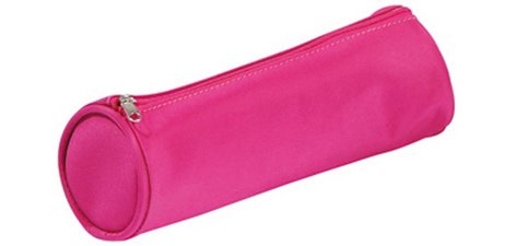 trousse ronde tendance, en nylon