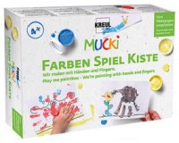 Peinture aux doigts 'MUCKI', kit 5 x 50 ml