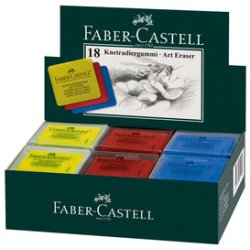 Kneedgom FABER-CASTELL ART ERASER assortiment