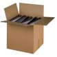 smartboxpro Carton d'expédition de classeur, marron, pour 4-