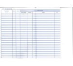 Registre d'appel journalier, piqûre 28 pages, 40 élèves