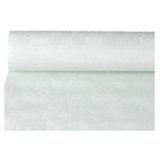 Nappe damassée, (l)1,2 x (L)50 m, blanc