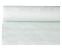 Nappe damassée, (l)0,8 x (L)50 m, blanc