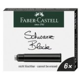 FABER-CASTELL Cartouches d'encre standard, noir