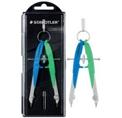 Compas de précision Mars Comfort Neon, bleu/vert