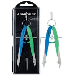 Compas de précision Mars Comfort Neon, bleu/vert