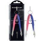 Compas de précision Mars Comfort Neon, bleu/vert