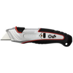 Safety Cutter Pro, trapeziummes, zwart/rood