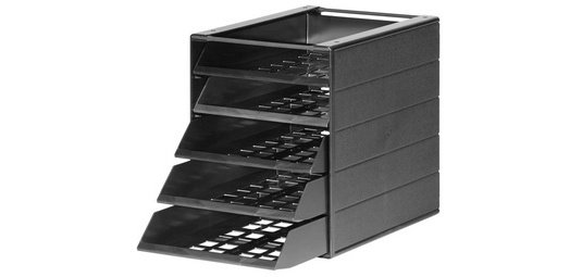 Module de classement IDEALBOX BASIC 5 eco, 5 tiroirs
