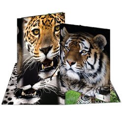 Chemise à élastique 'léopard', en PP, A3,