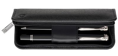 Etui en cuir pour instruments d'écriture