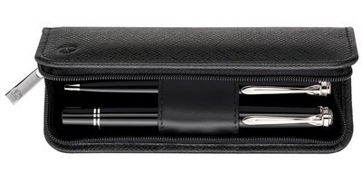 Etui en cuir pour instruments d'écriture