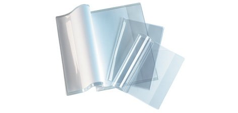 Protège-carnet A5, 148 x 210 mm, PVC, incolore