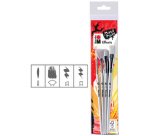 Kit de pinceaux 'Effects', pinceau synthétique