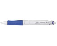 Stylo à bille rétractable ACROBALL PURE WHITE, bleu