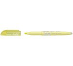Surligneur pilot frixion light soft effacable pointe   moyenne coloris jaune pastel