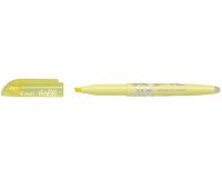 Surligneur pilot frixion light soft effacable pointe   moyenne coloris jaune pastel