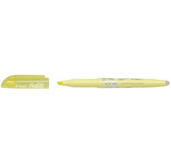 Surligneur pilot frixion light soft effacable pointe   moyenne coloris jaune pastel